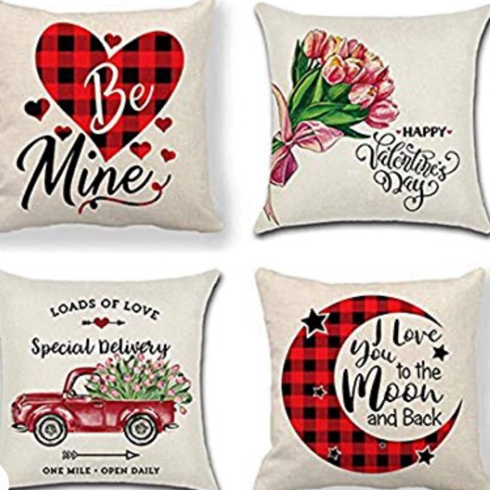 Adorable Valentines Day Pillow Covers